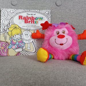 Rainbow Brite coloring book & Dee-Lite Sprite plush